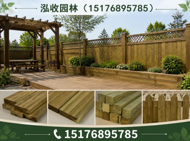 阳江防腐木凉亭展示图